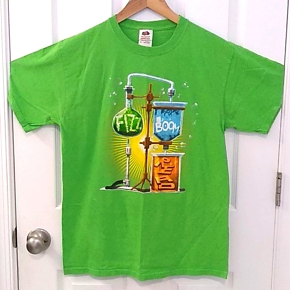 FIZZ BOOM READ Science Librarian Back to School Tee Size M - Picture 1 of 6